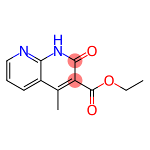 4-METHYL-2-OXO-1,2-DIHYDRO-[1,8]NAPHTHYRIDINE-3-CARBOXYLIC ACID ETHYL ESTER