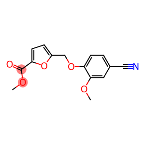 METHYL 5-[(4-CYANO-2-METHOXYPHENOXY)METHYL]-2-FUROATE