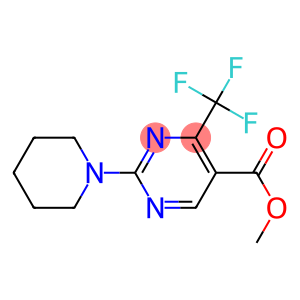 methyl 2-piperidino-4-(trifluoromethyl)pyrimidine-5-carboxylate