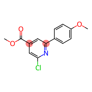 METHYL 2-CHLORO-6-(4-METHOXYPHENYL)PYRIDINE-4-CARBOXYLATE