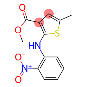 5-METHYL-2-(2-NITRO-PHENYLAMINO)-THIOPHENE-3-CARBOXYLIC ACID METHYL ESTER