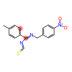 4-METHYL-N-(4-NITROBENZYL)BENZENECARBOXIMIDOYL ISOTHIOCYANATE