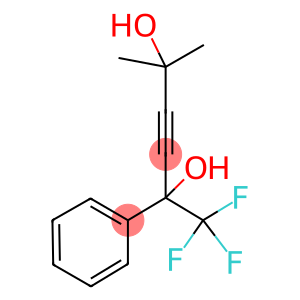 2-METHYL-5-PHENYL-6,6,6-TRIFLUOROHEX-3-YNE-2, 5-DIOL