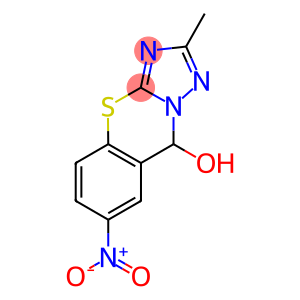 2-methyl-6-nitro-4h-9-thia-1,3,3a-triaza-cyclopenta[b]naphthalen-4-ol