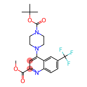 METHYL 4-(N-BOC PIPERAZINE)-6-TRIFLUOROMETHYL-QUINOLINE-2-CARBOXYLATE