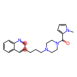 3-(3-(4-[(1-METHYL-1H-PYRROL-2-YL)CARBONYL]PIPERAZIN-1-YL)PROPYL)QUINOLINE