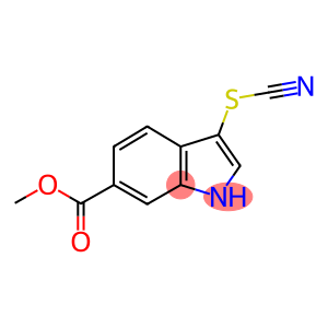 METHYL 3-THIOCYANATO-1H-INDOLE-6-CARBOXYLATE