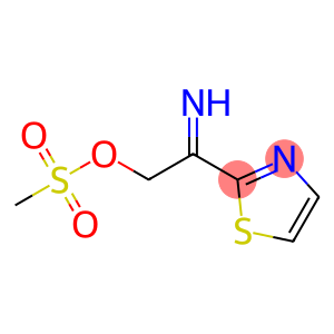 2-{[(methylsulfonyl)oxy]ethanimidoyl}-1,3-thiazole