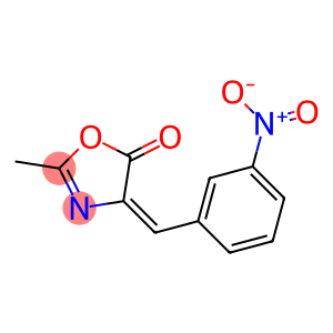 2-methyl-4-(3-nitrobenzylidene)-4,5-dihydro-1,3-oxazol-5-one