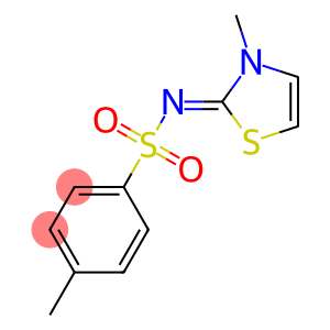 4-methyl-N-[3-methyl-1,3-thiazol-2(3H)-yliden]benzenesulfonamide