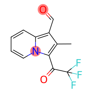 2-METHYL-3-(TRIFLUOROACETYL)INDOLIZINE-1-CARBALDEHYDE