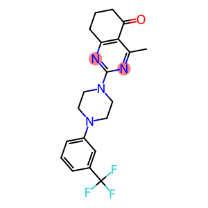 4-METHYL-2-{4-[3-(TRIFLUOROMETHYL)PHENYL]PIPERAZIN-1-YL}-7,8-DIHYDROQUINAZOLIN-5(6H)-ONE