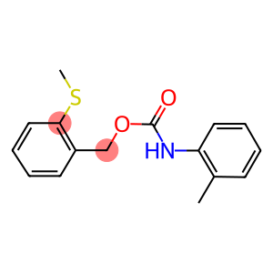 2-(METHYLSULFANYL)BENZYL N-(2-METHYLPHENYL)CARBAMATE