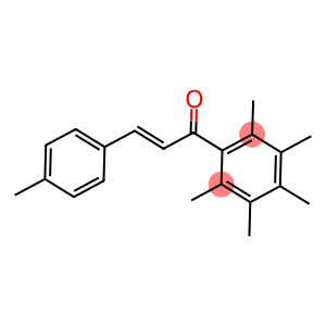 3-(4-METHYLPHENYL)-1-(2,3,4,5,6-PENTAMETHYLPHENYL)PROP-2-EN-1-ONE