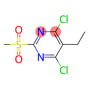 2-甲磺酰基-4,6-二氯-5-乙基嘧啶