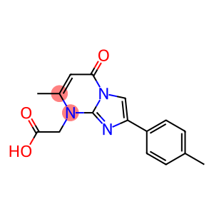 (7-甲基-5-氧代-2-对甲苯基-5H-咪唑)[1,2-A]嘧啶-8-乙酸