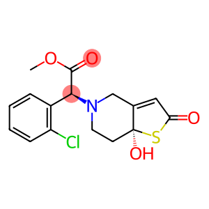 Methyl (2S)-2-[(7aS)-7a-Hydroxy-2-oxo-2H,4H,5H,6H,7H,7aH-thieno[3,2-c]pyridin-5yl]-2-(2-chlorophenyl)acetate