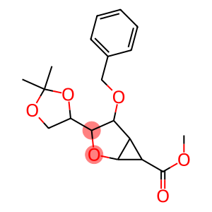 Methyl 4-(benzyloxy)-3-(2,2-dimethyl-1,3-dioxolan-4-yl)-2-oxa-bicyclo[3.1.0]hexane-6-carboxylate