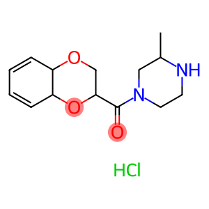 (3-甲基-哌嗪-1-基)-(2,3,4,8A的-四氢-苯并[1,4]二氧杂环己-2-基)-甲酮盐酸盐