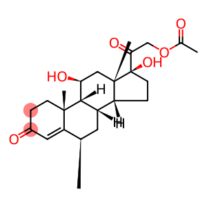 17-Hydroxy-6α-Methylcorticosterone-d4 21-Acetate