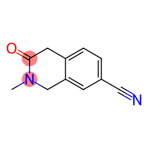 2-Methyl-3-oxo-1,2,3,4-tetrahydroisoquinoline-7-carbonitrile