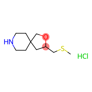 3-((methylthio)methyl)-2-oxa-8-azaspiro[4.5]decane hydrochloride