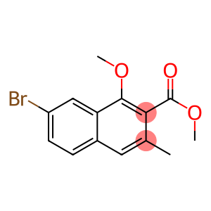 methyl 7-bromo-1-methoxy-3-methyl-2-naphthoate