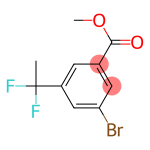 methyl 3-bromo-5-(1,1-difluoroethyl)benzoate