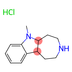 6-methyl-1,2,3,4,5,5a,6,10b-octahydroazepino[4,5-b]indole hydrochloride