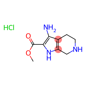 methyl 3-amino-4,5,6,7-tetrahydro-1H-pyrrolo[2,3-c]pyridine-2-carboxylate hydrochloride