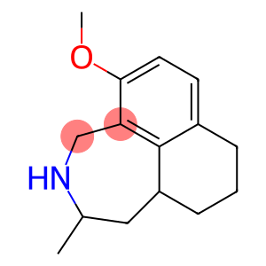 5-Methoxy-2-methyl-1,2,3,4,8,9,10,10a-octahydronaphth[1,8-cd]azepine