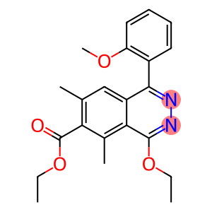 1-(2-Methoxyphenyl)-4-ethoxy-5,7-dimethylphthalazine-6-carboxylic acid ethyl ester