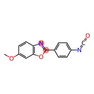 6-Methoxy-2-[4-isocyanatophenyl]benzoxazole