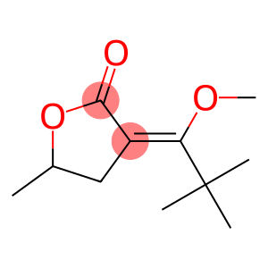 3-(1-Methoxy-2,2-dimethylpropylidene)-5-methyldihydrofuran-2(3H)-one