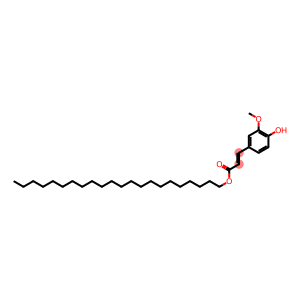 3-(3-Methoxy-4-hydroxyphenyl)propenoic acid docosyl ester