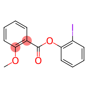 2-Methoxybenzoic acid 2-iodophenyl ester