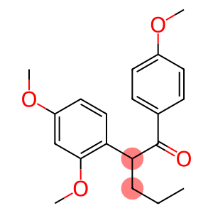 1-(4-Methoxyphenyl)-2-(2,4-dimethoxyphenyl)-1-pentanone