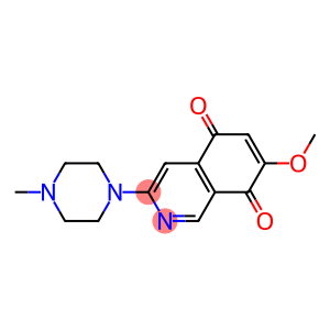 7-Methoxy-3-(4-methylpiperazin-1-yl)isoquinoline-5,8-dione