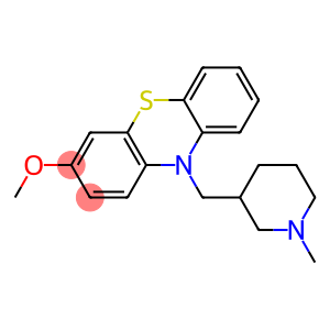 3-Methoxy-10-[(1-methyl-3-piperidinyl)methyl]-10H-phenothiazine