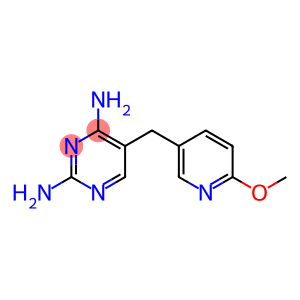 5-[(6-Methoxy-3-pyridinyl)methyl]pyrimidine-2,4-diamine