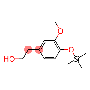 2-[3-Methoxy-4-(trimethylsiloxy)phenyl]ethanol