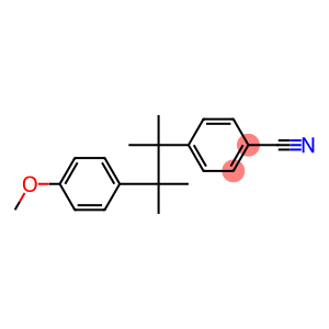 4-[2-(4-Methoxyphenyl)-1,1,2-trimethylpropyl]benzonitrile