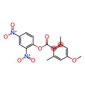 4-Methoxy-2,6-dimethylbenzoic acid 2,4-dinitrophenyl ester