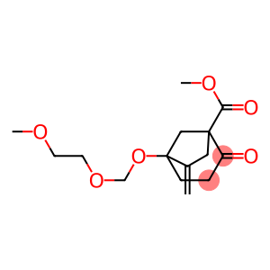 5-[(2-Methoxyethoxy)methoxy]-2-oxo-6-methylenebicyclo[3.2.1]octane-1-carboxylic acid methyl ester