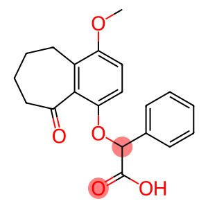 2-[(1-Methoxy-5-oxo-6,7,8,9-tetrahydro-5H-benzocyclohepten)-4-yloxy]-2-phenylacetic acid