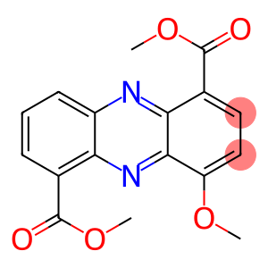 4-Methoxy-1,6-phenazinedicarboxylic acid dimethyl ester