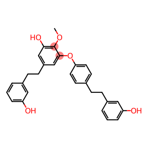 2-Methoxy-3-[4-[2-(3-hydroxyphenyl)ethyl]phenoxy]-5-[2-(3-hydroxyphenyl)ethyl]phenol