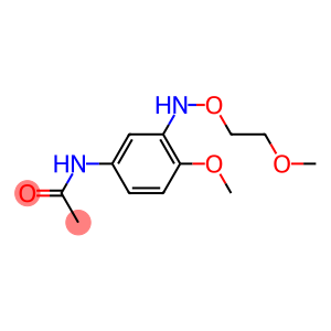 4'-Methoxy-3'-(2-methoxyethoxyamino)acetanilide