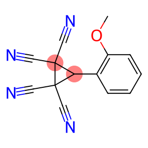 3-(2-Methoxyphenyl)cyclopropane-1,1,2,2-tetracarbonitrile