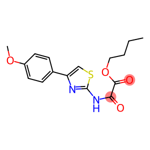 2-[[4-(4-Methoxyphenyl)thiazol-2-yl]amino]-2-oxoacetic acid butyl ester